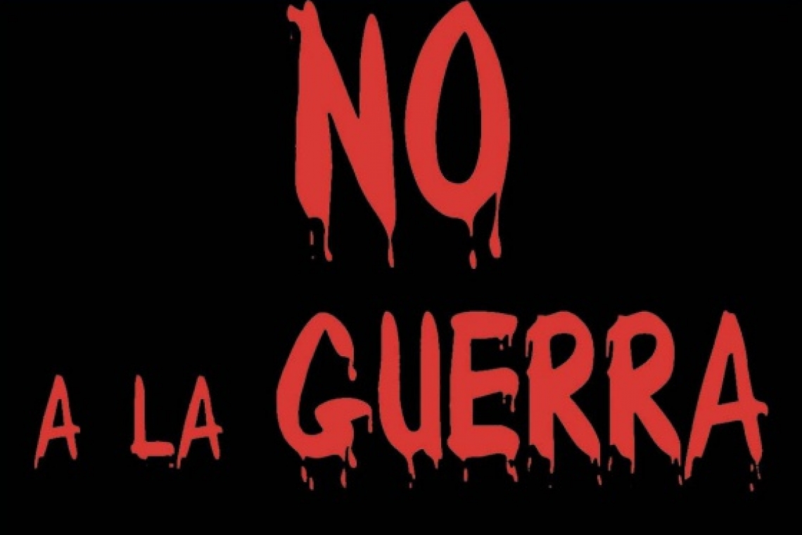 No a la guerra, no a los imperios